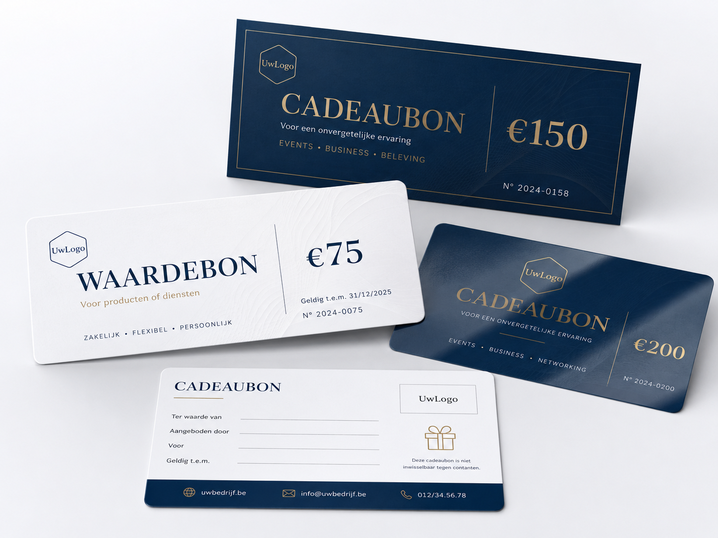 Cadeaubonnen / waardebonnen